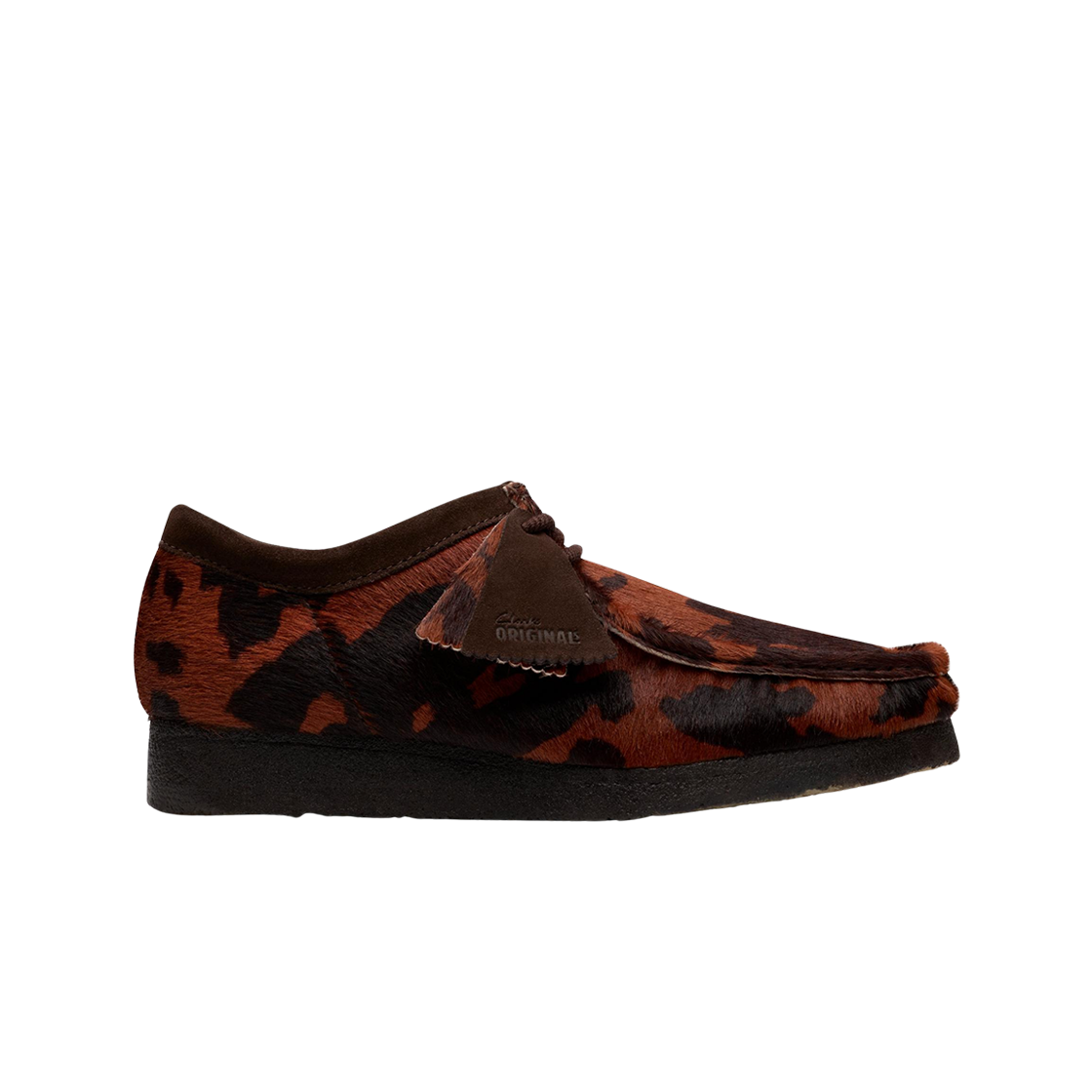 클락스 왈라비 브라운 카우 프린트(Clarks Wallabee Brown Cow Print) - 1