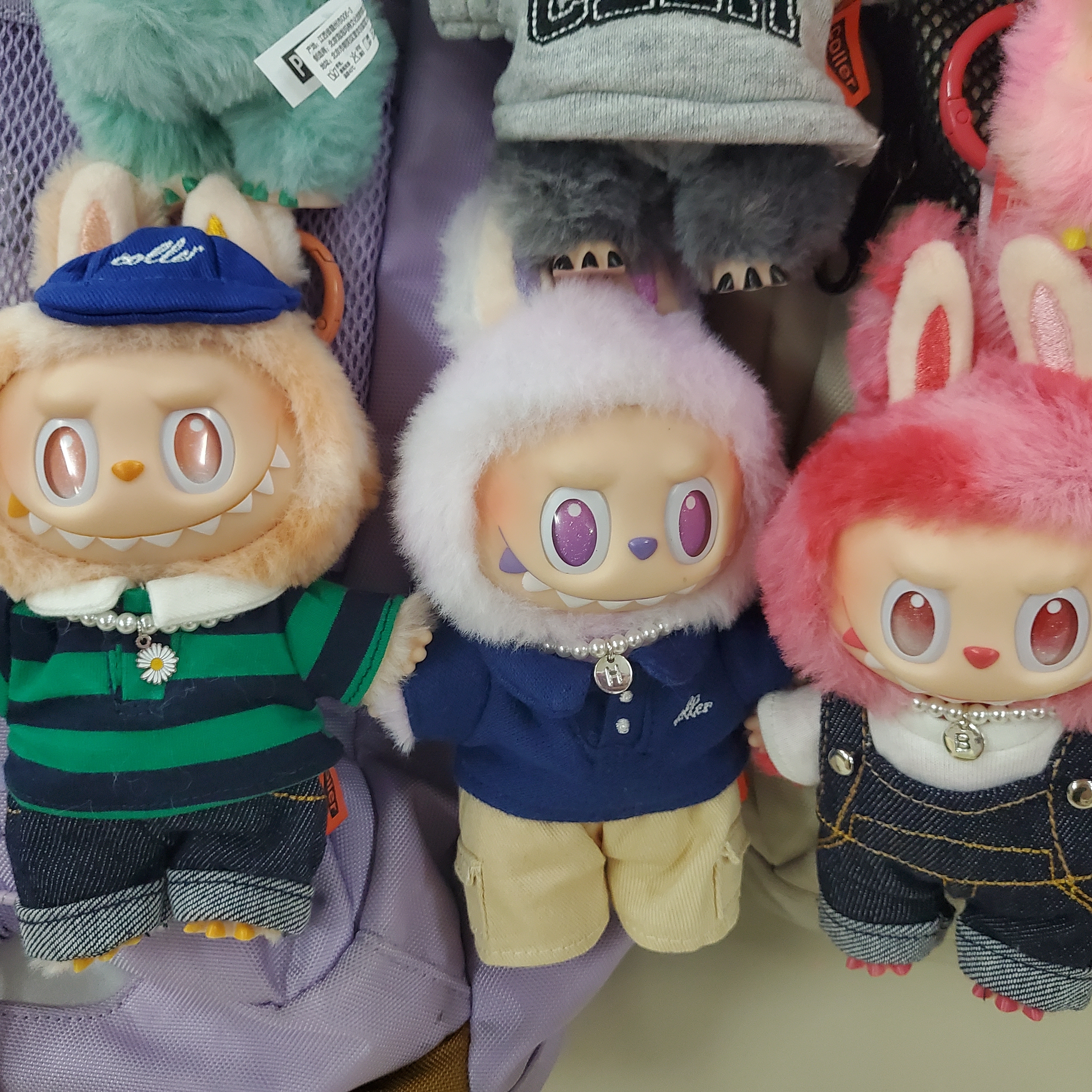Pop Mart Labubu The Monsters Highlight Series Sealed Case (6 Blind Boxes) 착용 스타일