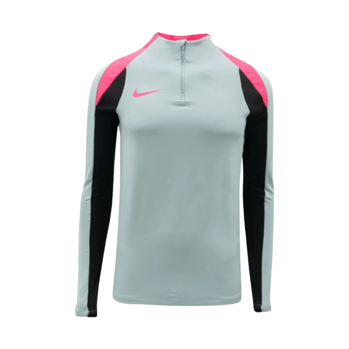FN2403-395 Nike Dri-Fit Strike Football Half Zip Drill Top Ocean Cube Black - US/EU