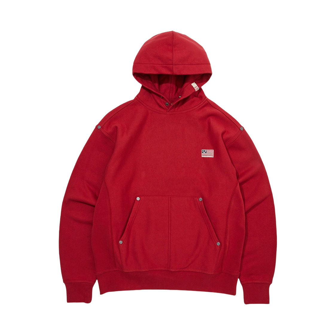 TRA3TSU109RRD True Religion Old Glory Hoody Red