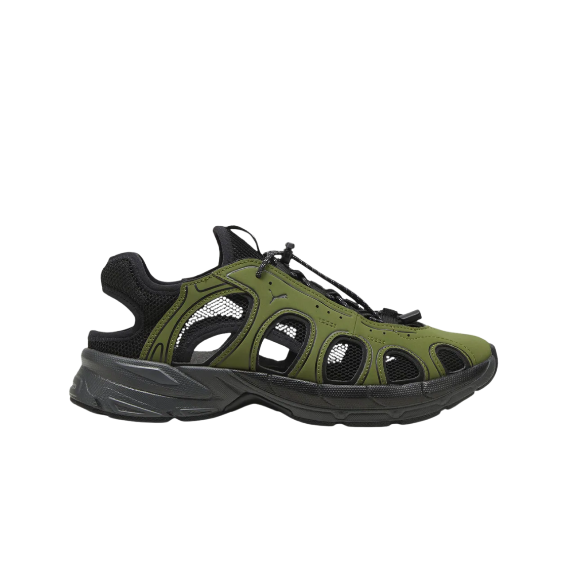 395579-04 Puma Bello Sandal Olive Green Gray
