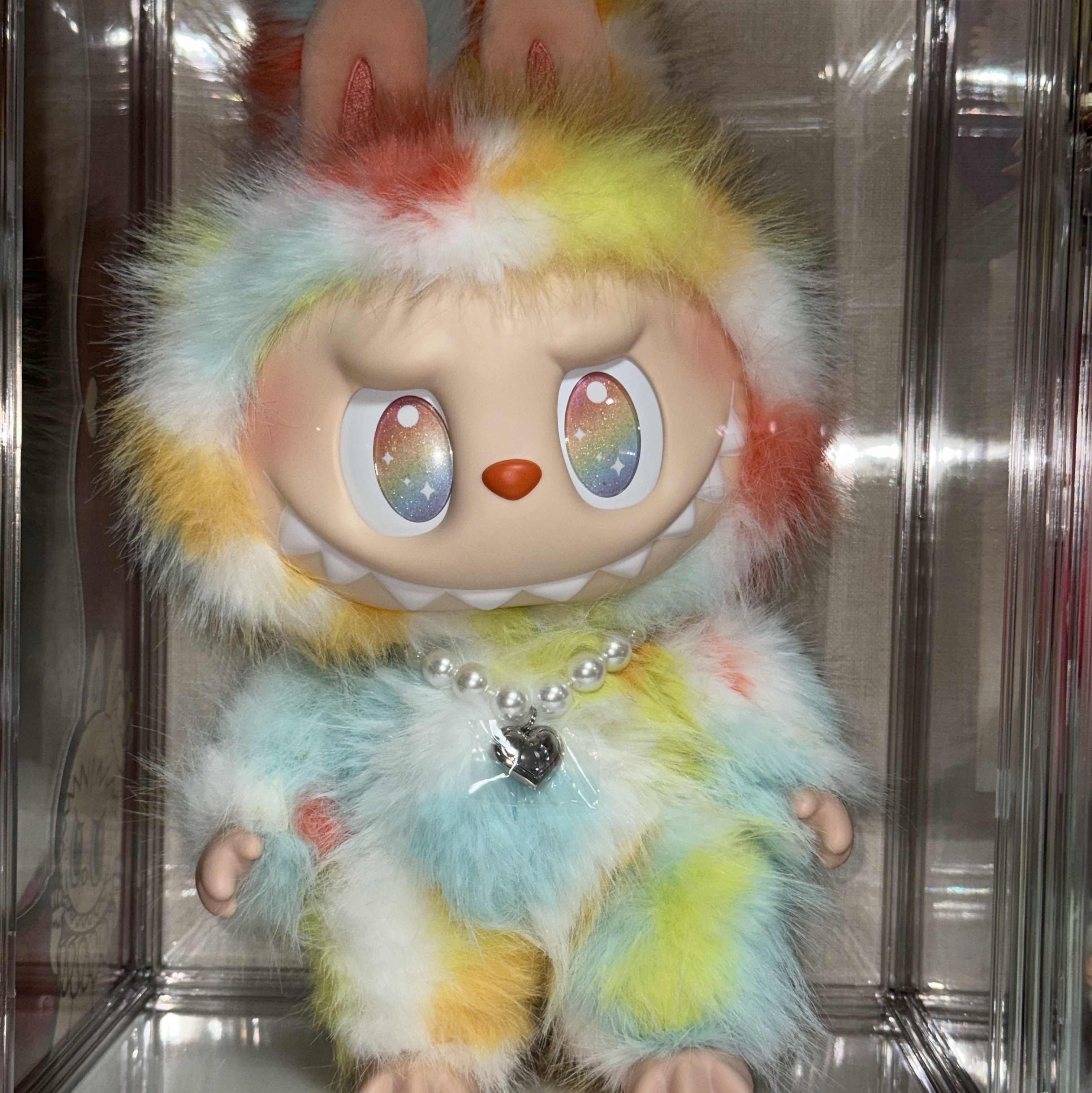 Pop Mart Labubu The Monsters Big Into Energy Series-Rock The Universe Vinyl Plush Doll 착용 스타일 - 2