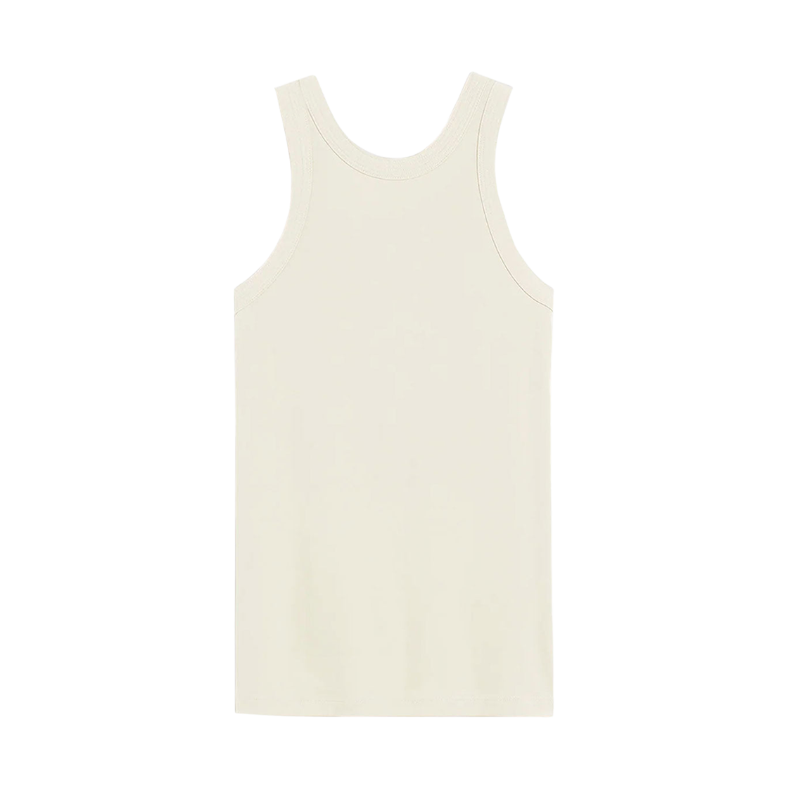 242-WRT1727-FB0162-116 (W) Toteme Fluid Jersey Tank Ecru