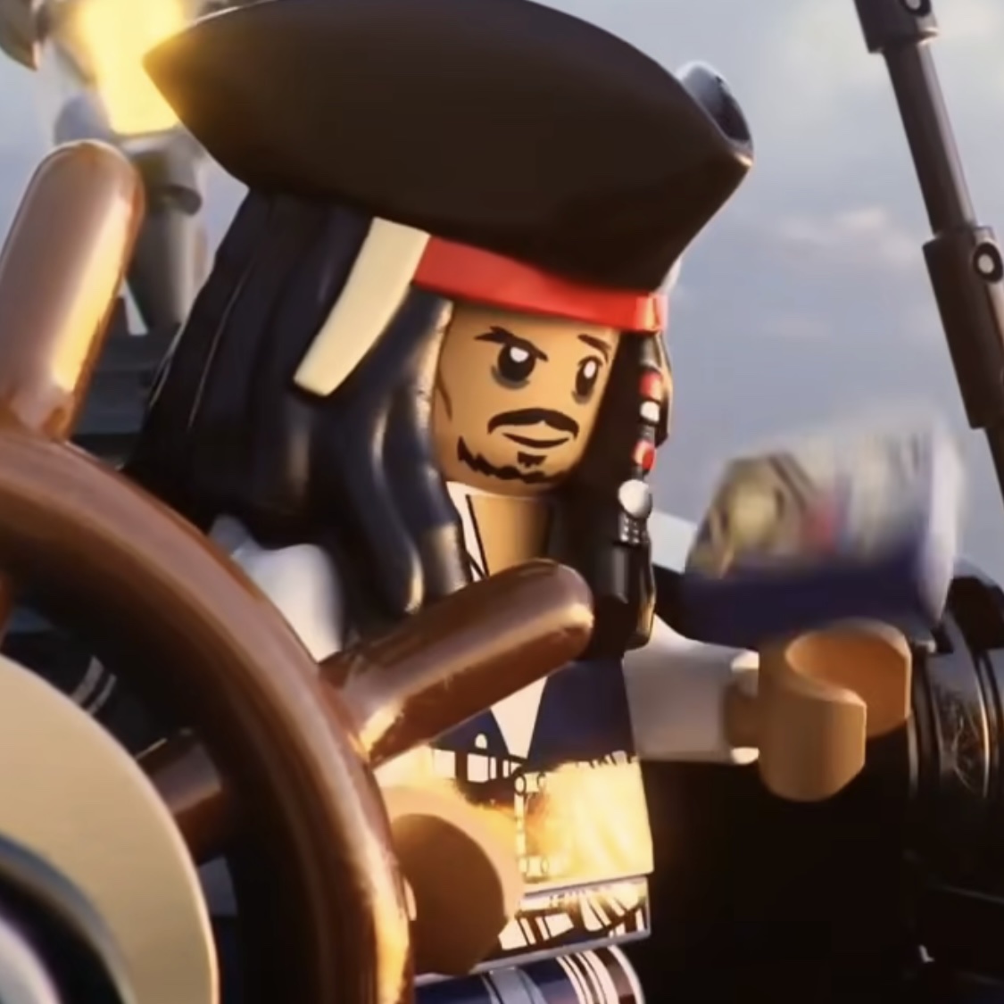 Lego Icons Captain Jack Sparrow's Pirate Ship 착용 스타일 - 3