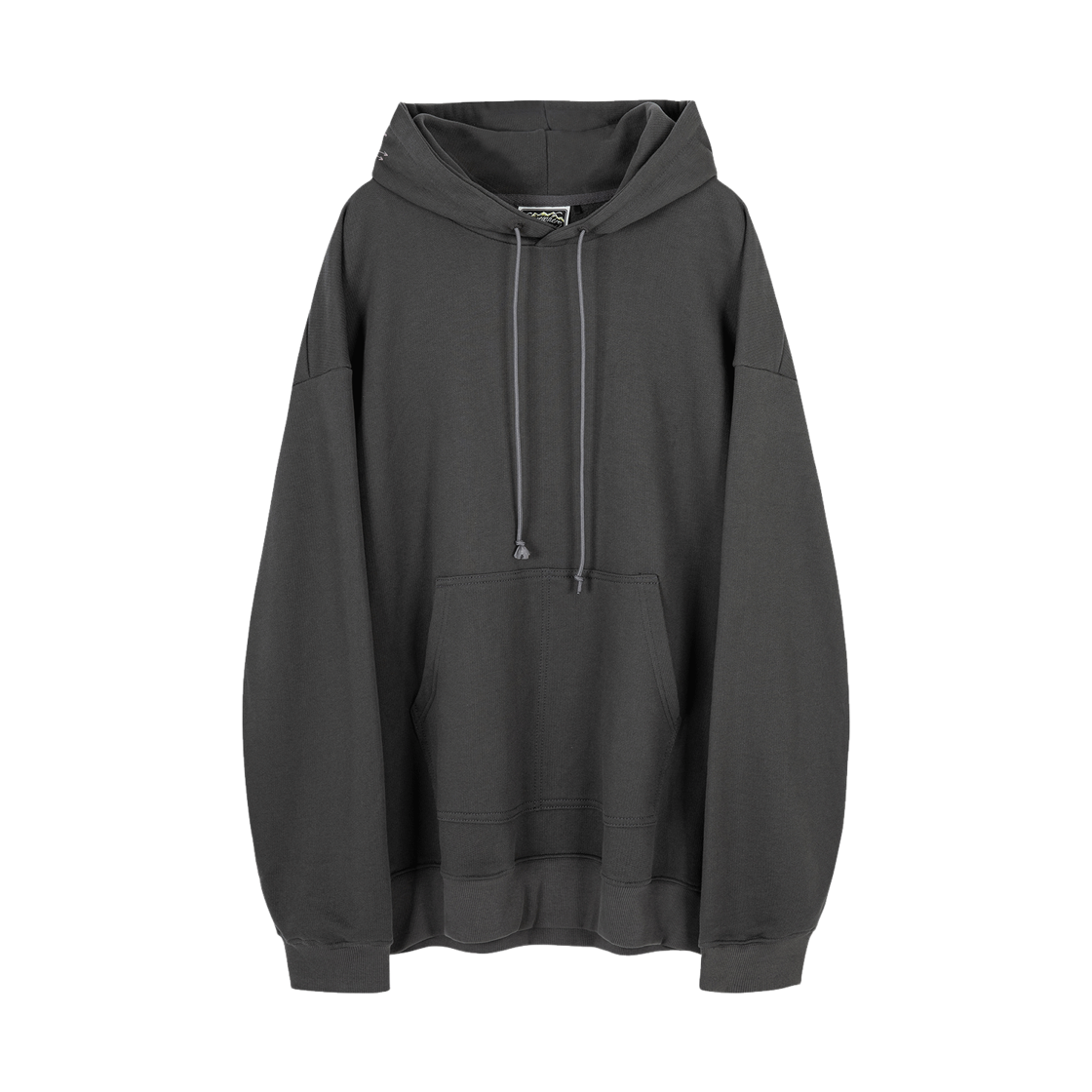 11UFT113C4 SOHC Somewhere Embroidery Detail Hoodie_11UFT113 Charcoal