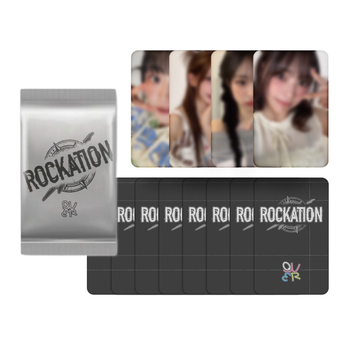 큐더블유이알 [락케이션] 포토카드 팩(QWER [ROCKATION] PHOTO CARD PACK)