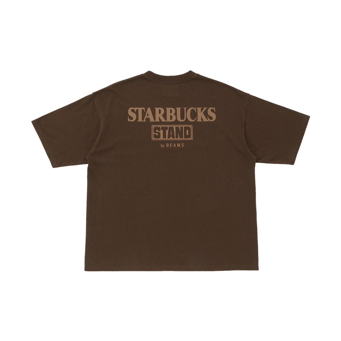 스타벅스 x 빔즈 로고 숏슬리브 티셔츠 브라운(Starbucks x Beams Logo S/S T-Shirt Brown) - 2