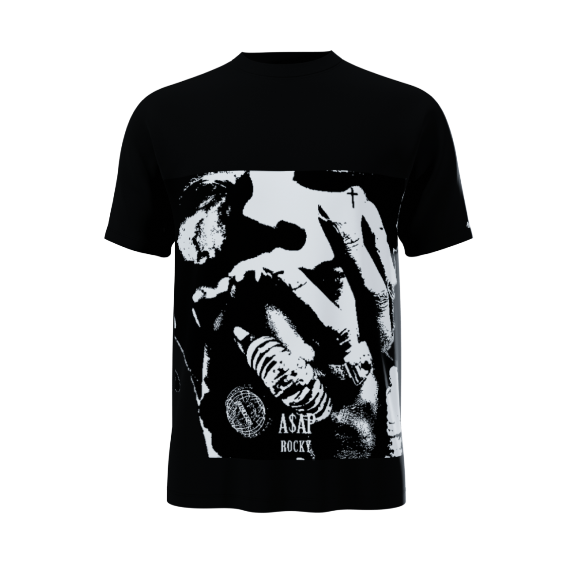 AWGE 앳 롱 리브 에이셉 티셔츠 1 블랙(AWGE ALLA T-Shirt 1 Black)