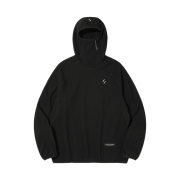 WELTER EXPERIMENT Calora Fleece Hooded Fullover Black