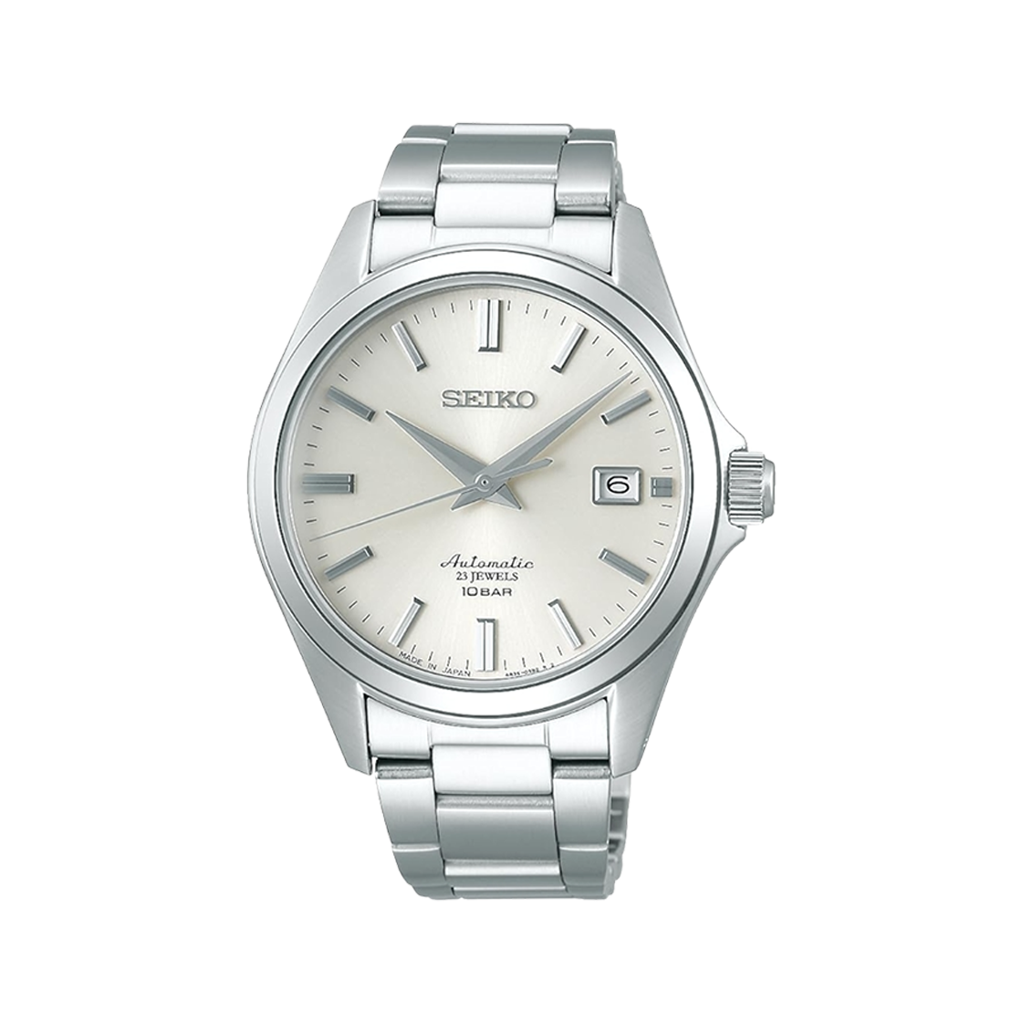 세이코 메카니컬 SZSB011 39.9mm 스테인리스 스틸 아이보리(Seiko Mechanical SZSB011 39.9mm Stainless Steel Ivory) - 1