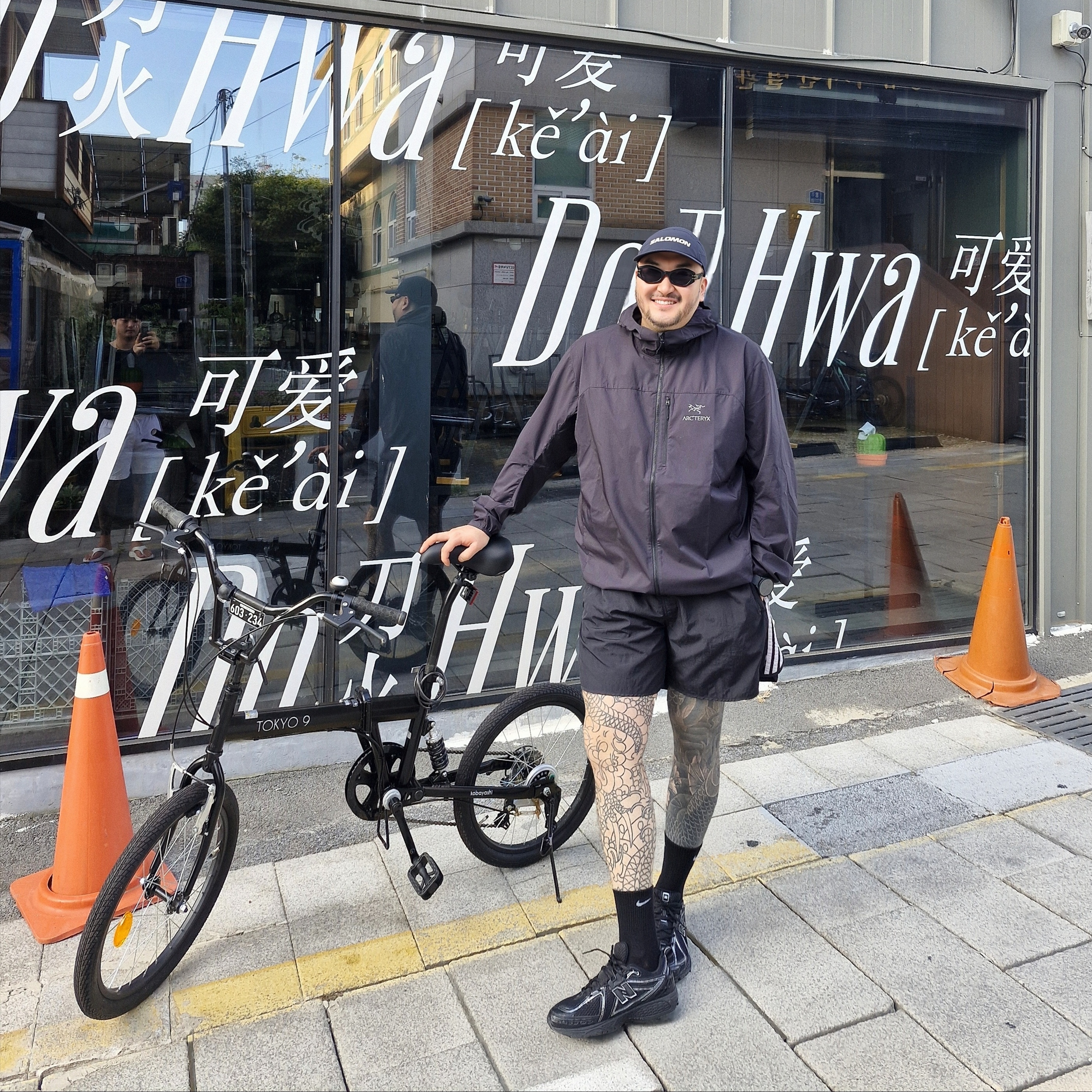 Arc'teryx Squamish Hoody Black 착용 스타일