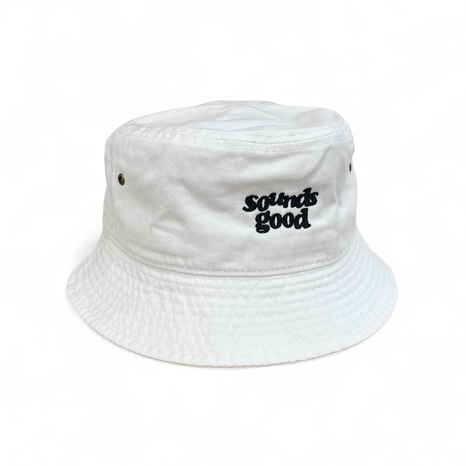 사운즈굿 SG 로고 버킷햇 화이트(Sounds Good SG Logo Bucket Hat White) - 2