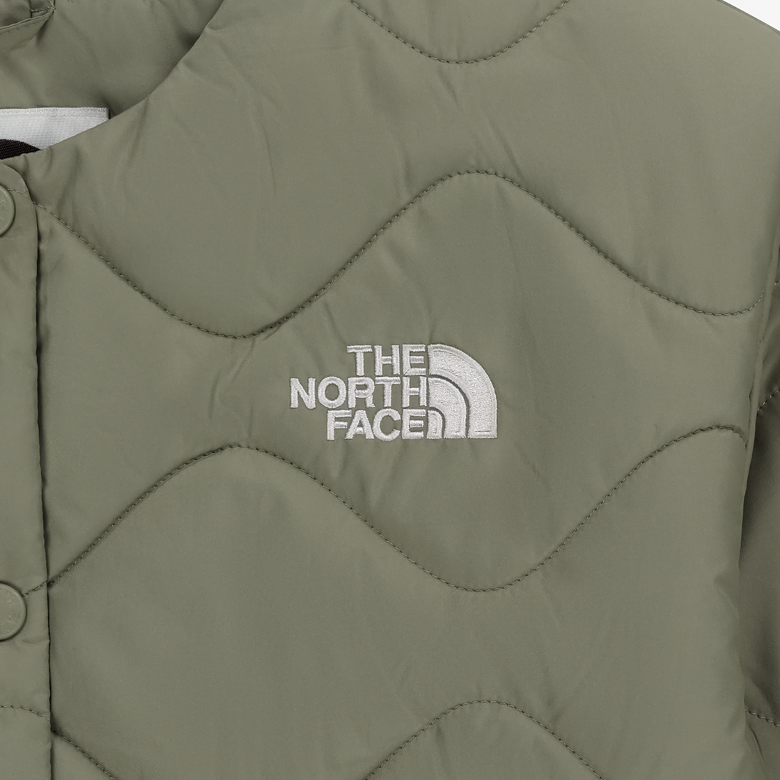 (W) 노스페이스 플로우 히트 자켓 그린 - 25FW((W) The North Face Flow Heat Jacket Green - 25FW) - 3