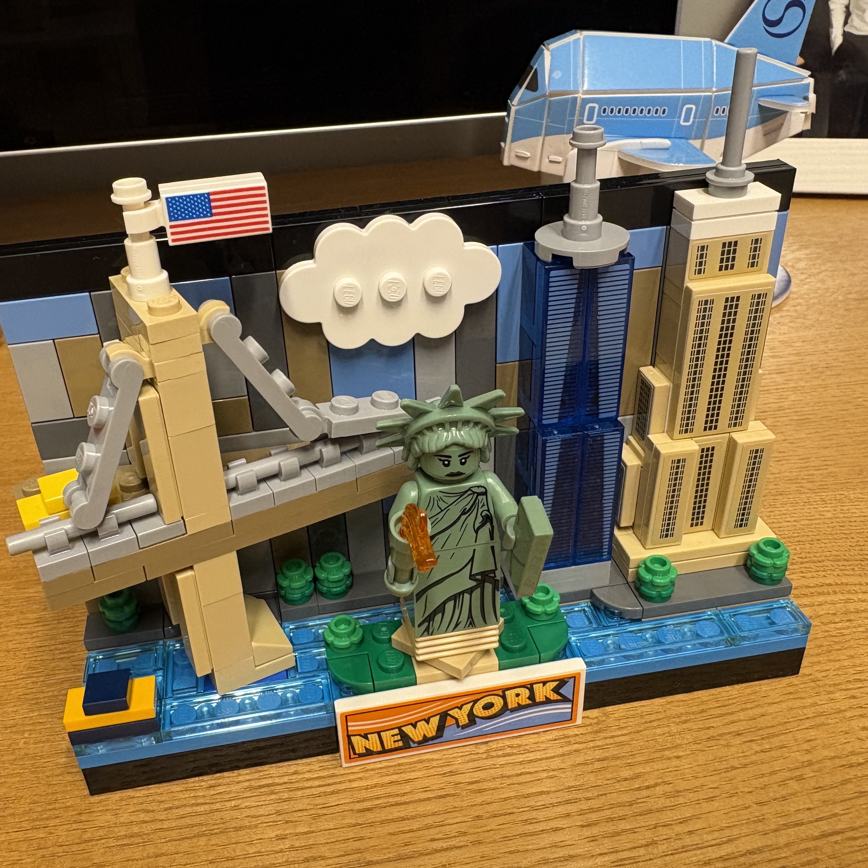 Lego New York Postcard, Lego Italy Postcard 착용 스타일 - 2