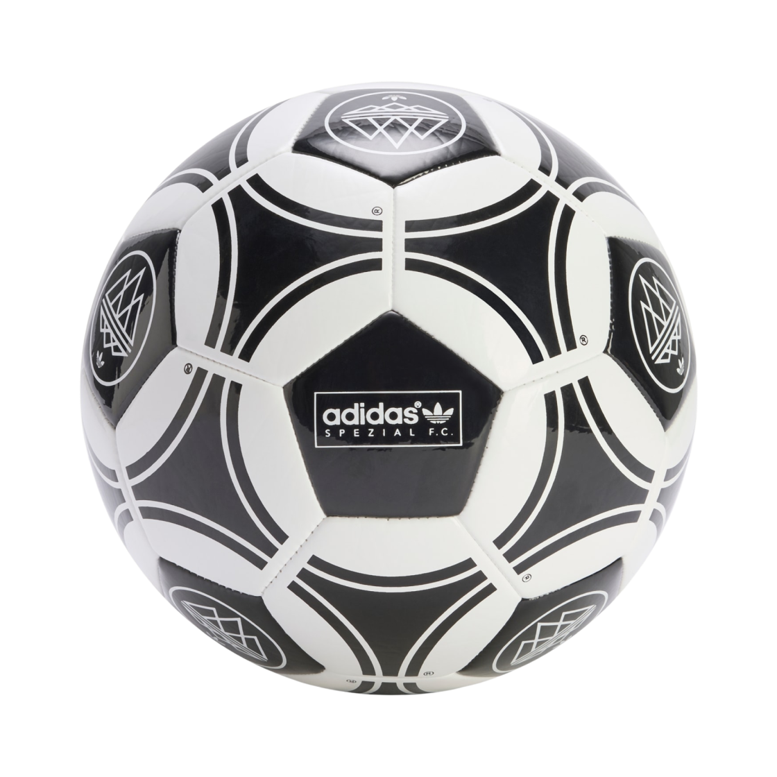 아디다스 스페지알 FC 볼 초크 화이트 블랙(Adidas Spezial FC Ball Chalk White Black)
