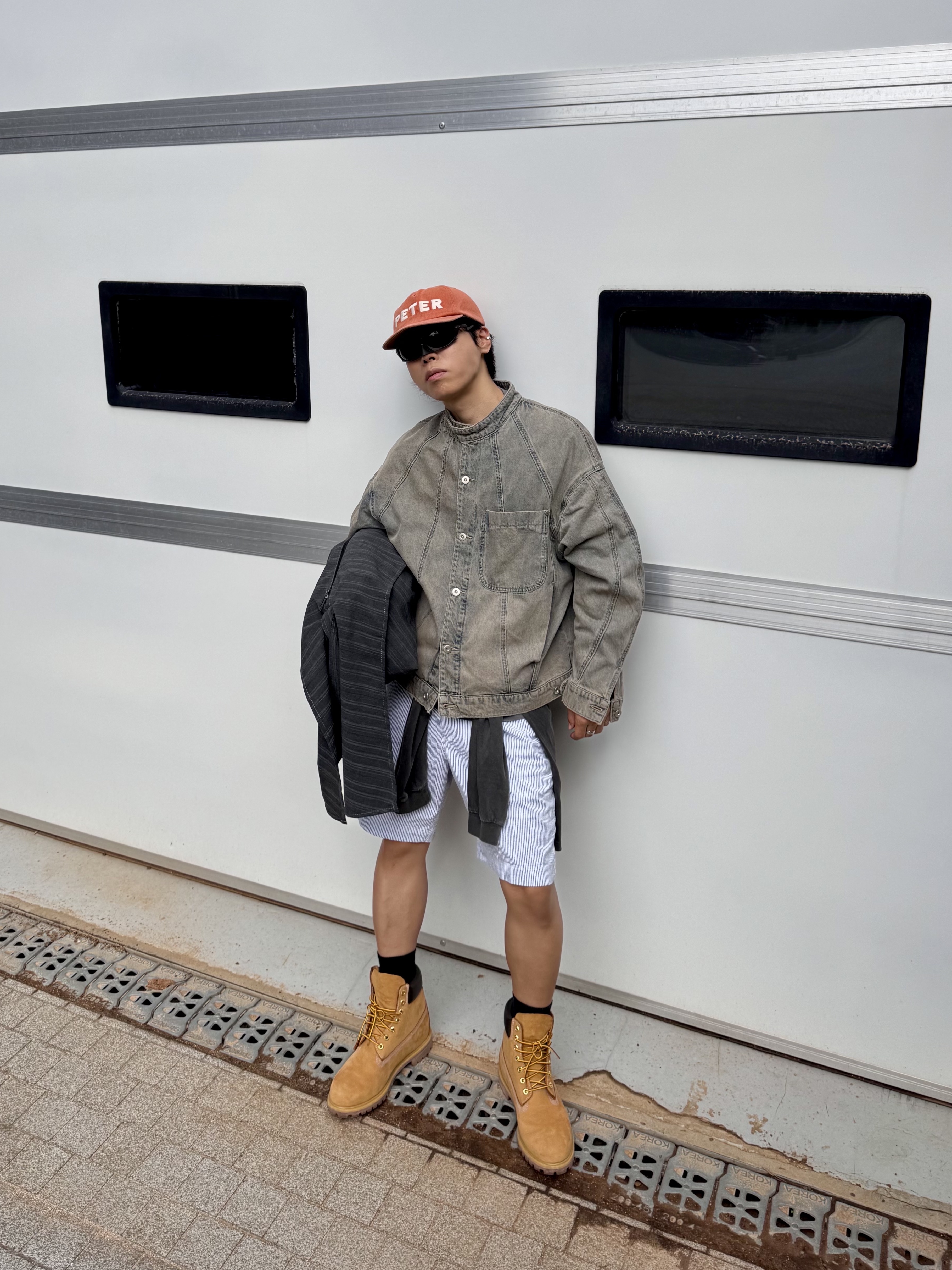 Oakley Plantaris Matte Black Frame Prizm Grey Lenses Regular Universal Fit, Timberland Premium 6 inch Waterproof Boot Wheat Nubuck - Wide 착용 스타일 - 3