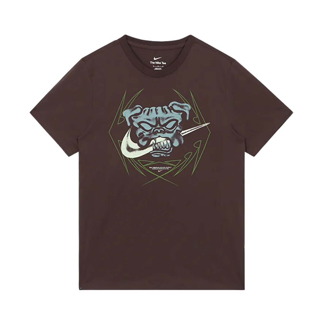 HV4140-237 Nike Training T-Shirt Baroque Brown - Asia