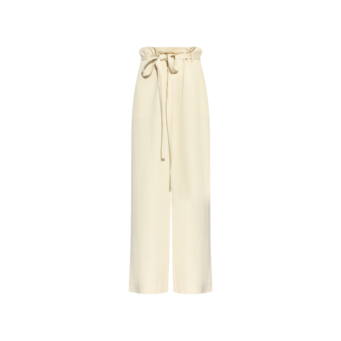 243-WRB0201-FB0193-087 (W) Toteme Fluid Tie Waist Pants Pearl
