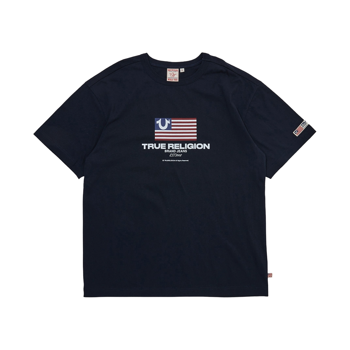 트루릴리젼 뉴 글로리 숏 슬리브 네이비(True Religion New Glory Short Sleeve Navy)