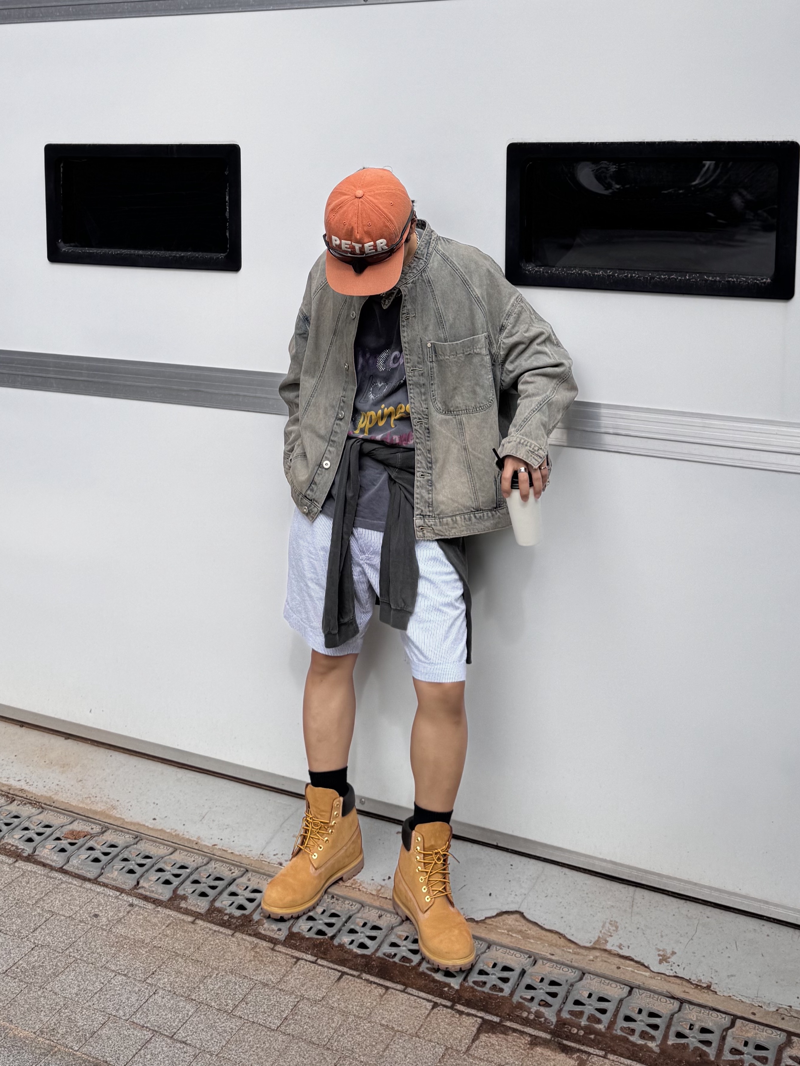 Oakley Plantaris Matte Black Frame Prizm Grey Lenses Regular Universal Fit, Timberland Premium 6 inch Waterproof Boot Wheat Nubuck - Wide 착용 스타일 - 5