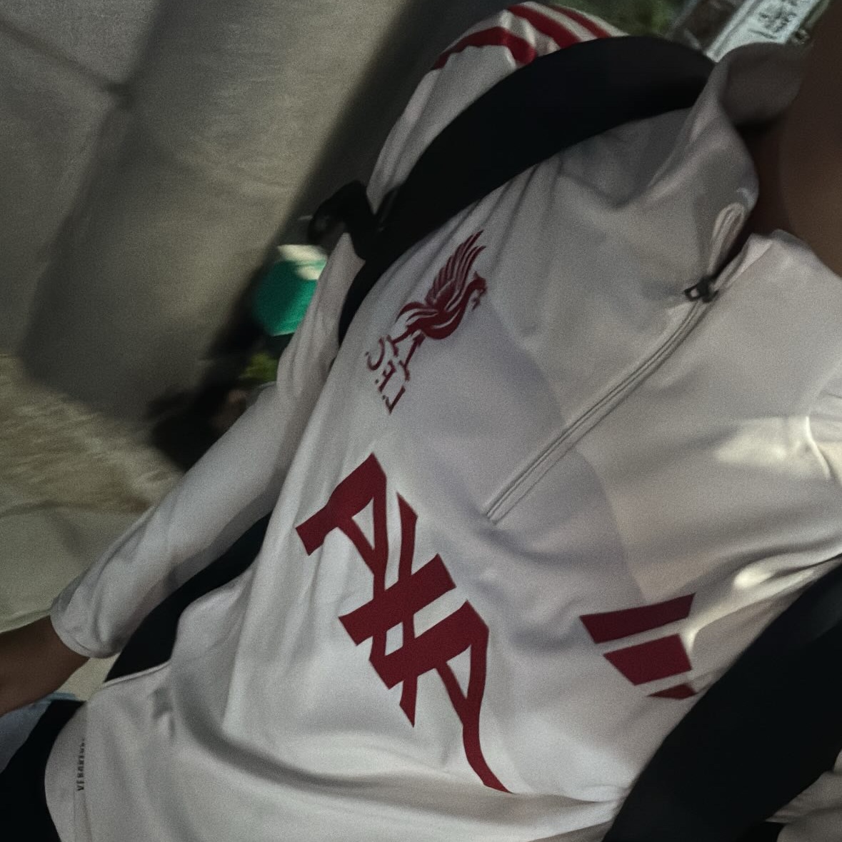 Adidas Liverpool FC Tiro 25 Competition Training Top Wonder White - KR Sizing (Non Marking Ver.) 착용 스타일