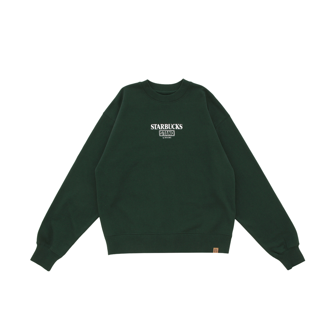 스타벅스 x 빔즈 로고 크루 스웨트셔츠 그린(Starbucks x Beams Logo Crew Sweatshirt Green)