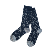 Kapital 84 Sashiko Socks Navy