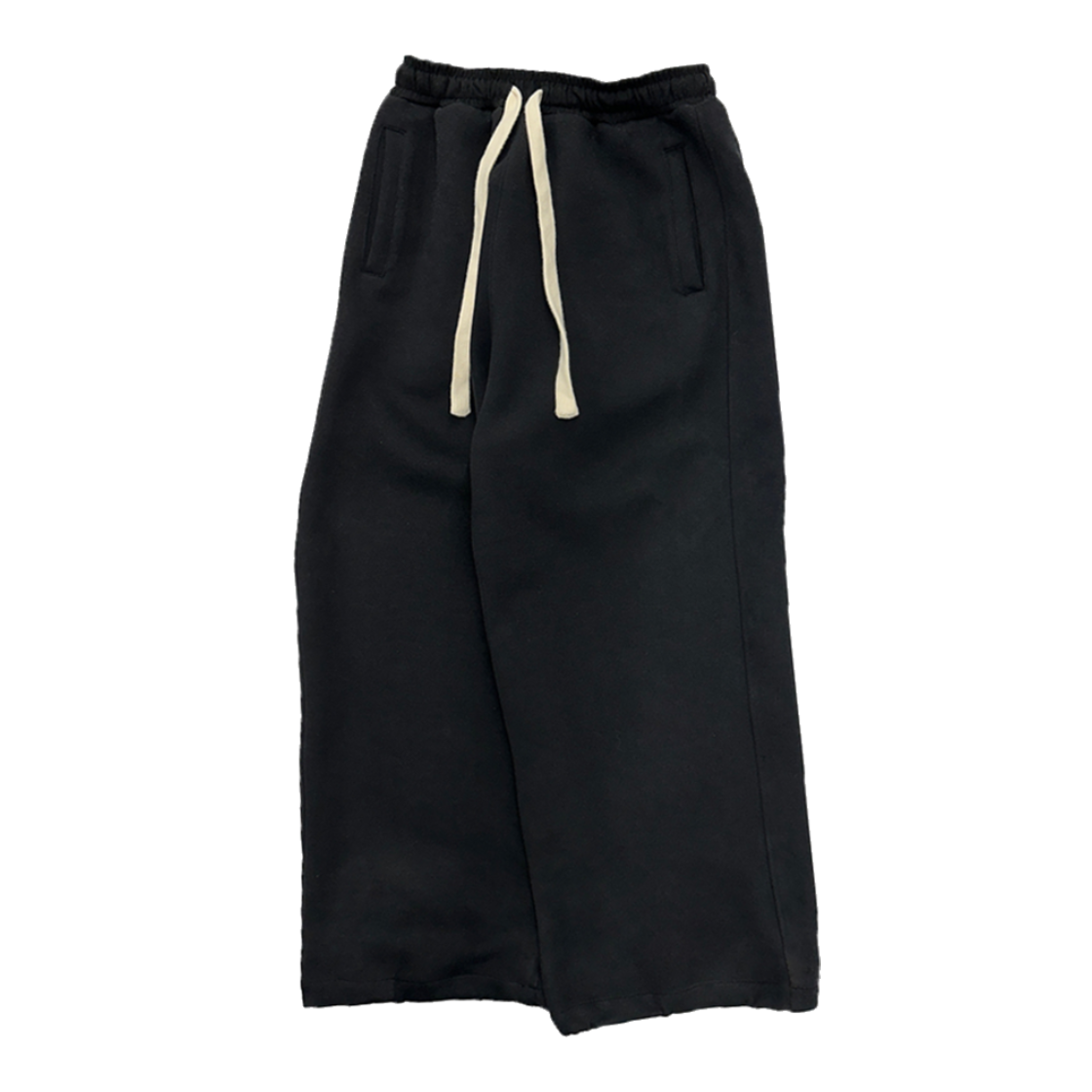 논노드 스쿠바 파자마 팬츠 블랙(Nonnod Scuba Pajama Pants Black)
