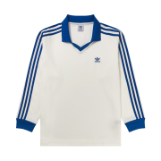 (W) Adidas 3-Stripes Satin Long Sleeve T-Shirt Cloud White - KR Sizing