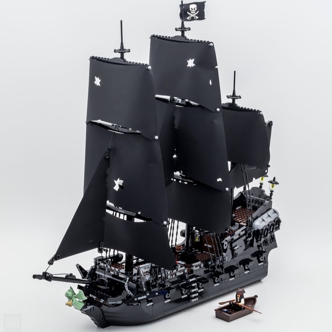 Lego Icons Captain Jack Sparrow's Pirate Ship 착용 스타일 - 1