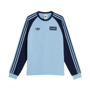 Adidas x Oasis Tour 3-Stripes Longsleeve T-Shirt Clear Sky Night Indigo  - KR Sizing
