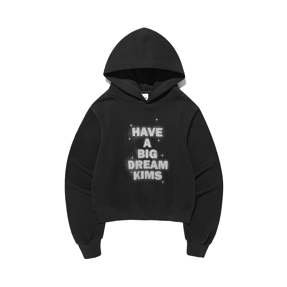 KIB5FUM402ABK Kims Fresh Cotton Market Shining Big Dream Hoodie Black