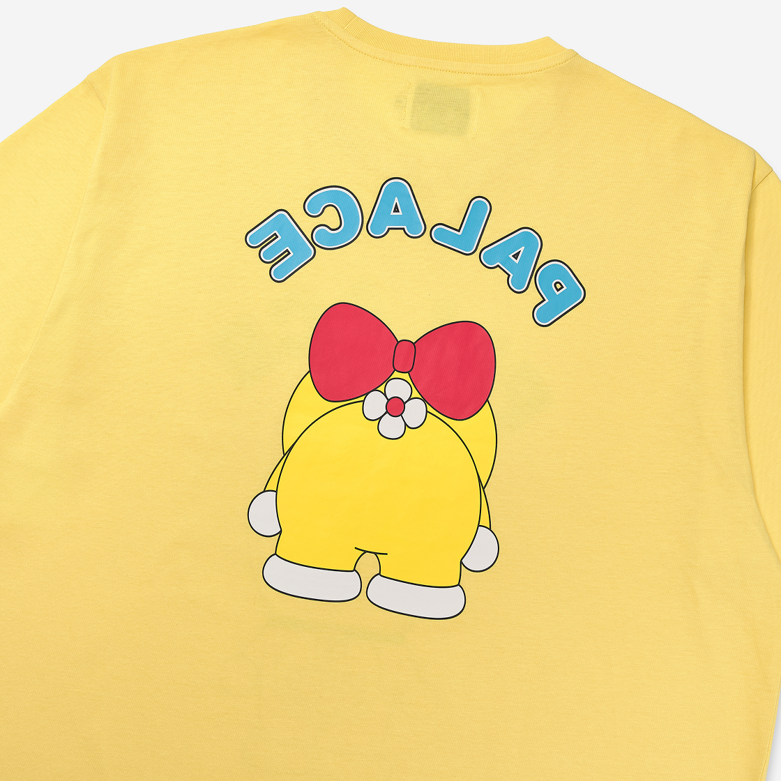 팔라스 x 도라에몽 티셔츠 블레스드 옐로우 - 25FW(Palace x Doraemon T-Shirt Blessed Yellow - 25FW) - 5