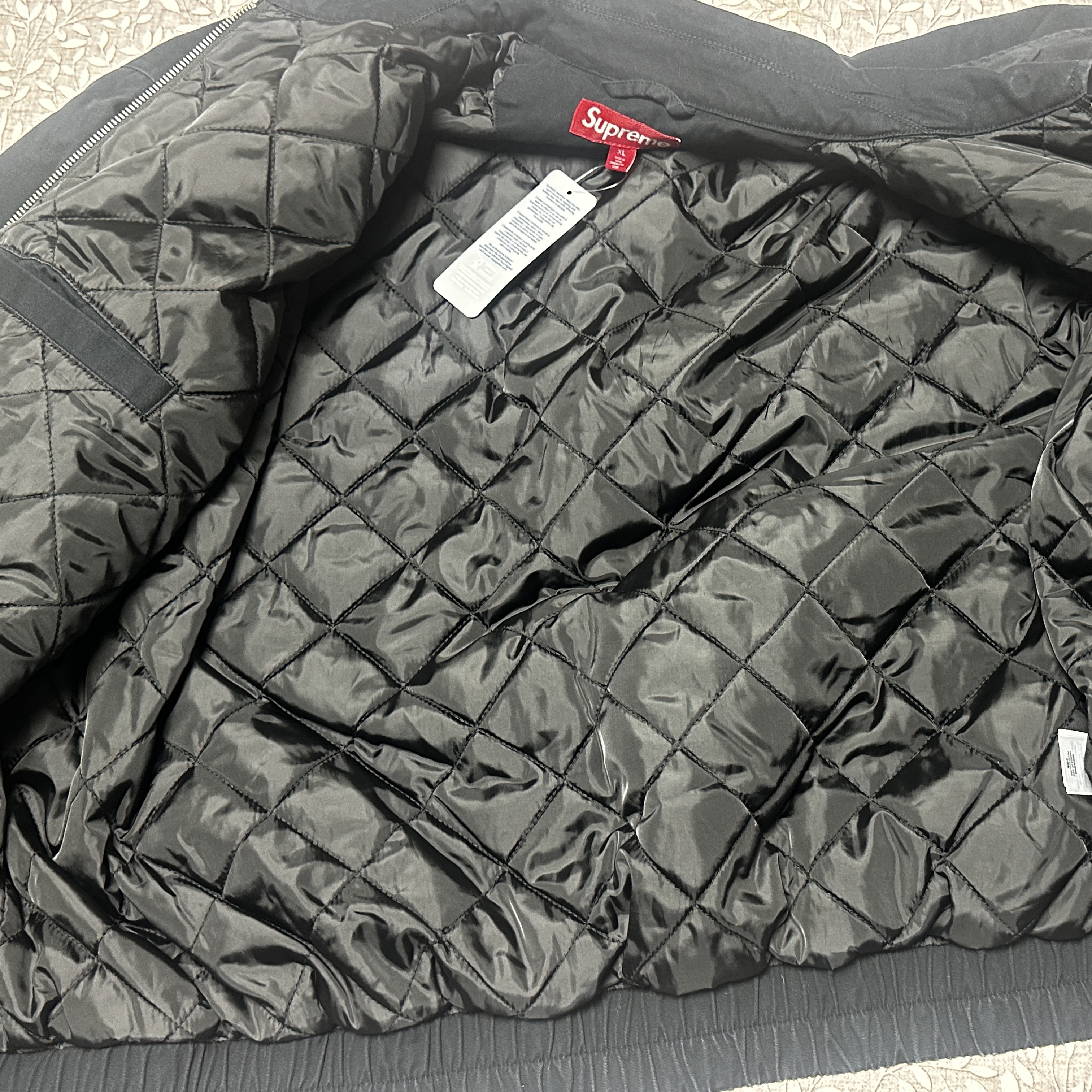 Supreme Hooded Utility Jacket Black - 25FW 착용 스타일 - 4