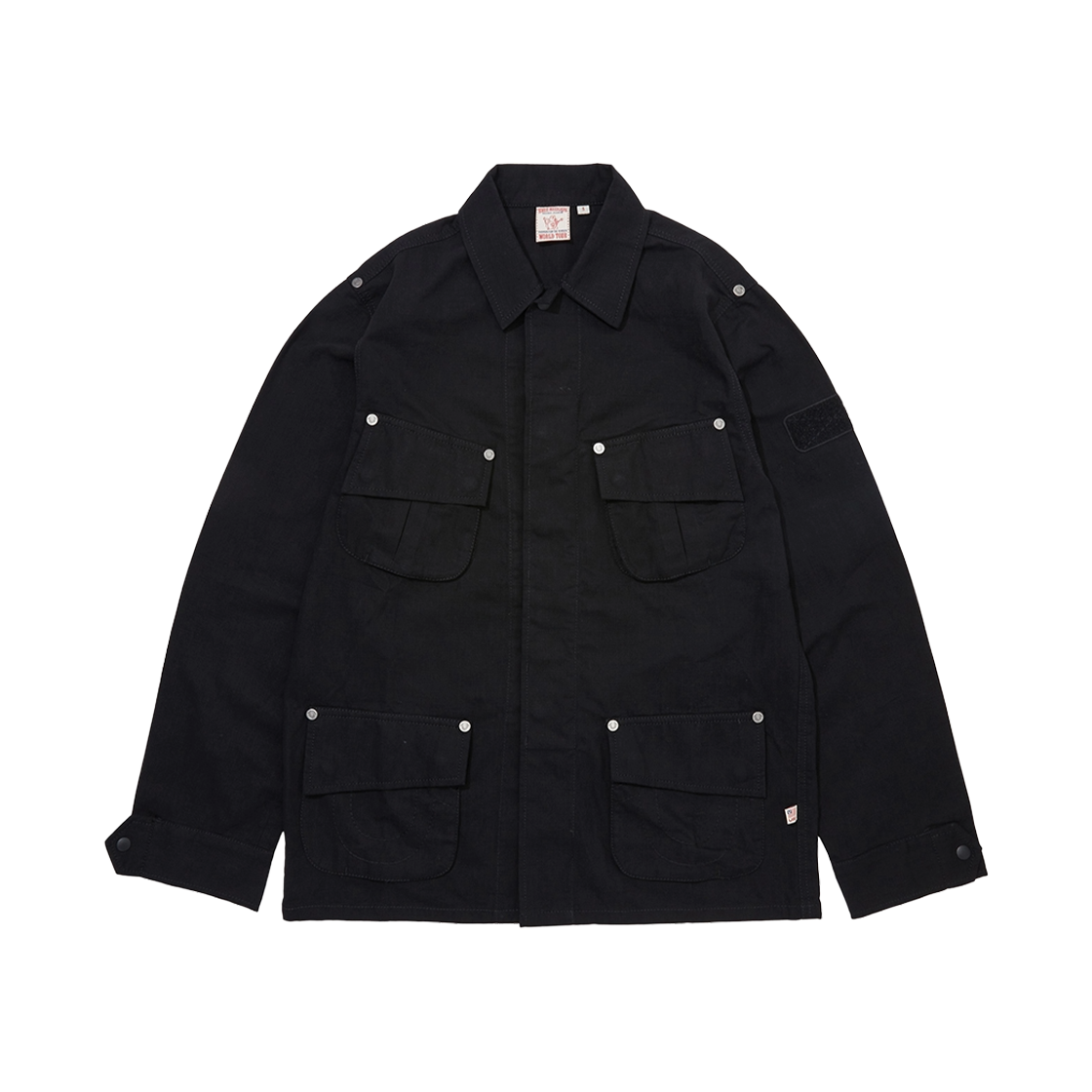 TRA3SHU501BBK True Religion Combat Fatigue Jacket Black