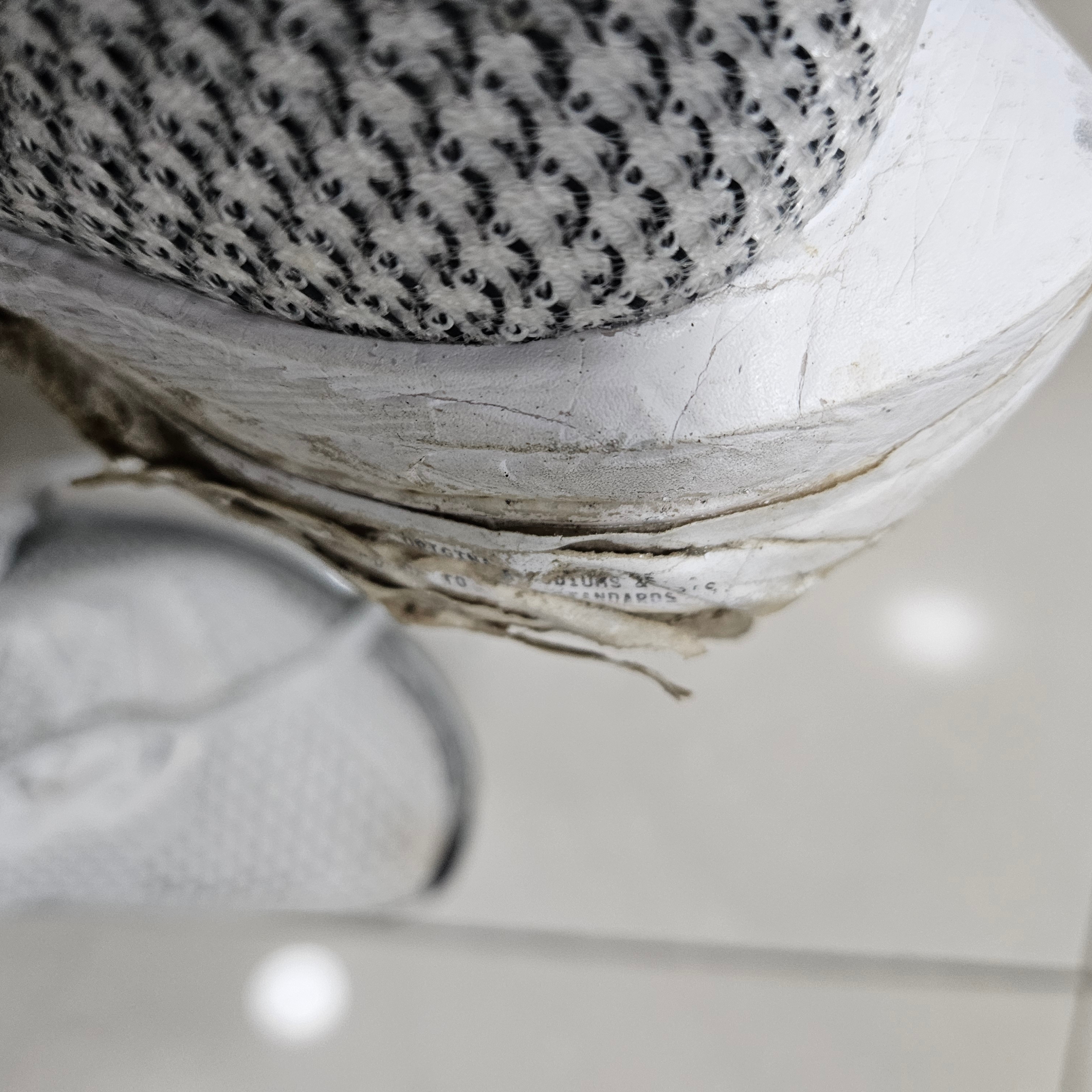 (W) Nike ZoomX Vaporfly Next% 3 White Particle Grey 착용 스타일 - 1