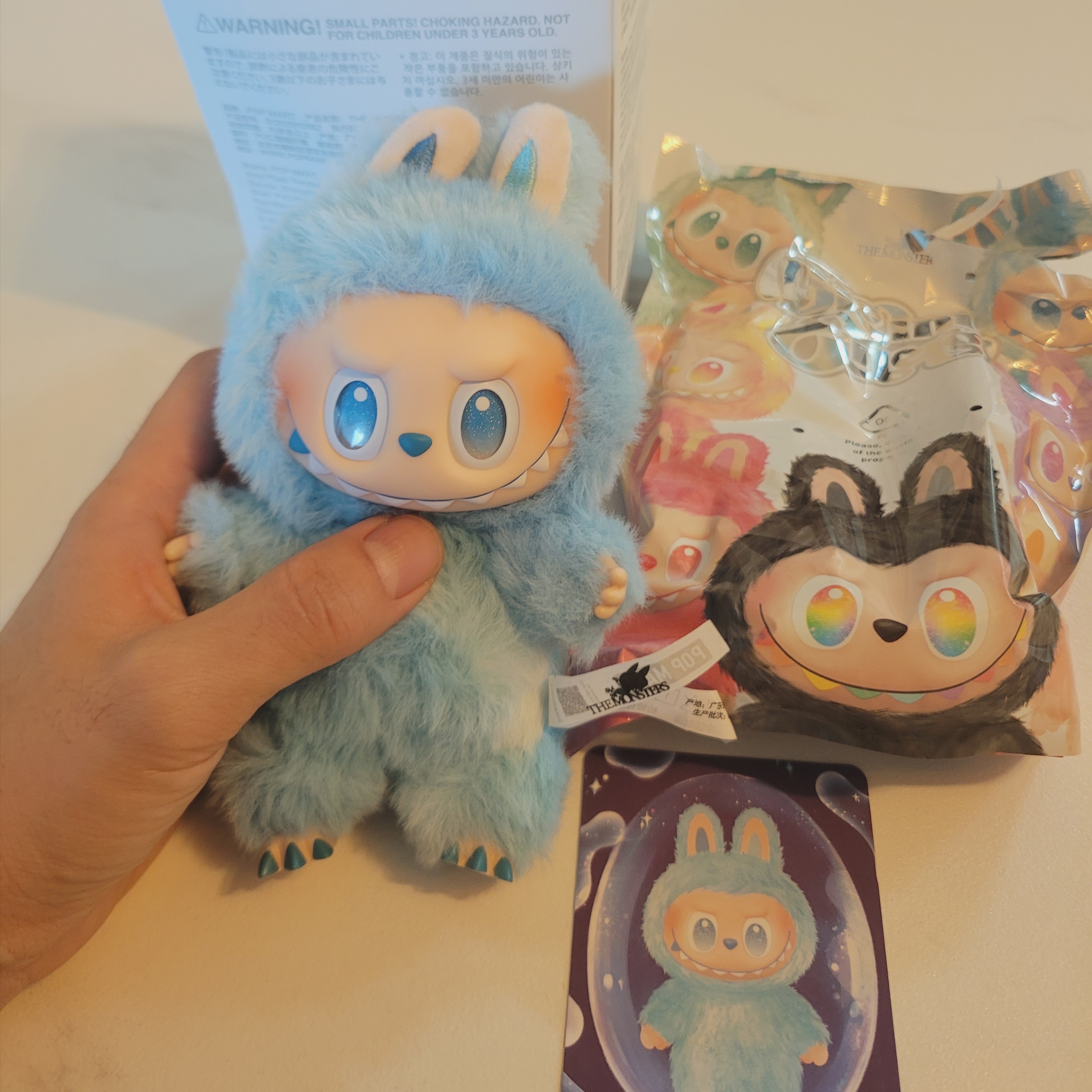 Pop Mart Labubu The Monsters Highlight Series Sealed Case (1 Blind Box) 착용 스타일