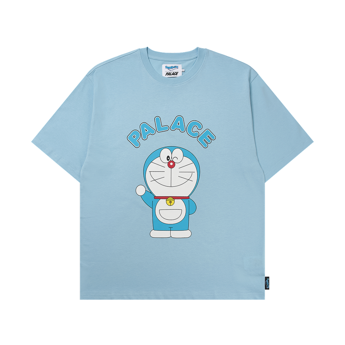 팔라스 x 도라에몽 티셔츠 스카이라인 블루 - 25FW(Palace x Doraemon T-Shirt Skyline Blue - 25FW)