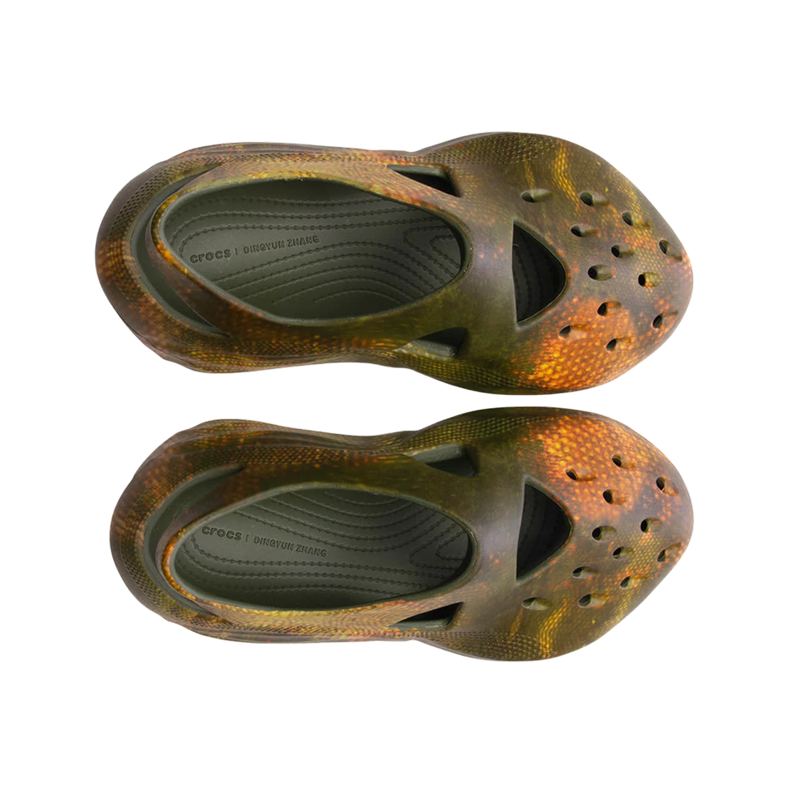 크록스 x 딩윤 장 디퓨저 클로그 아미 그린(Crocs x Dingyun Zhang Diffuser Clog Army Green) - 2