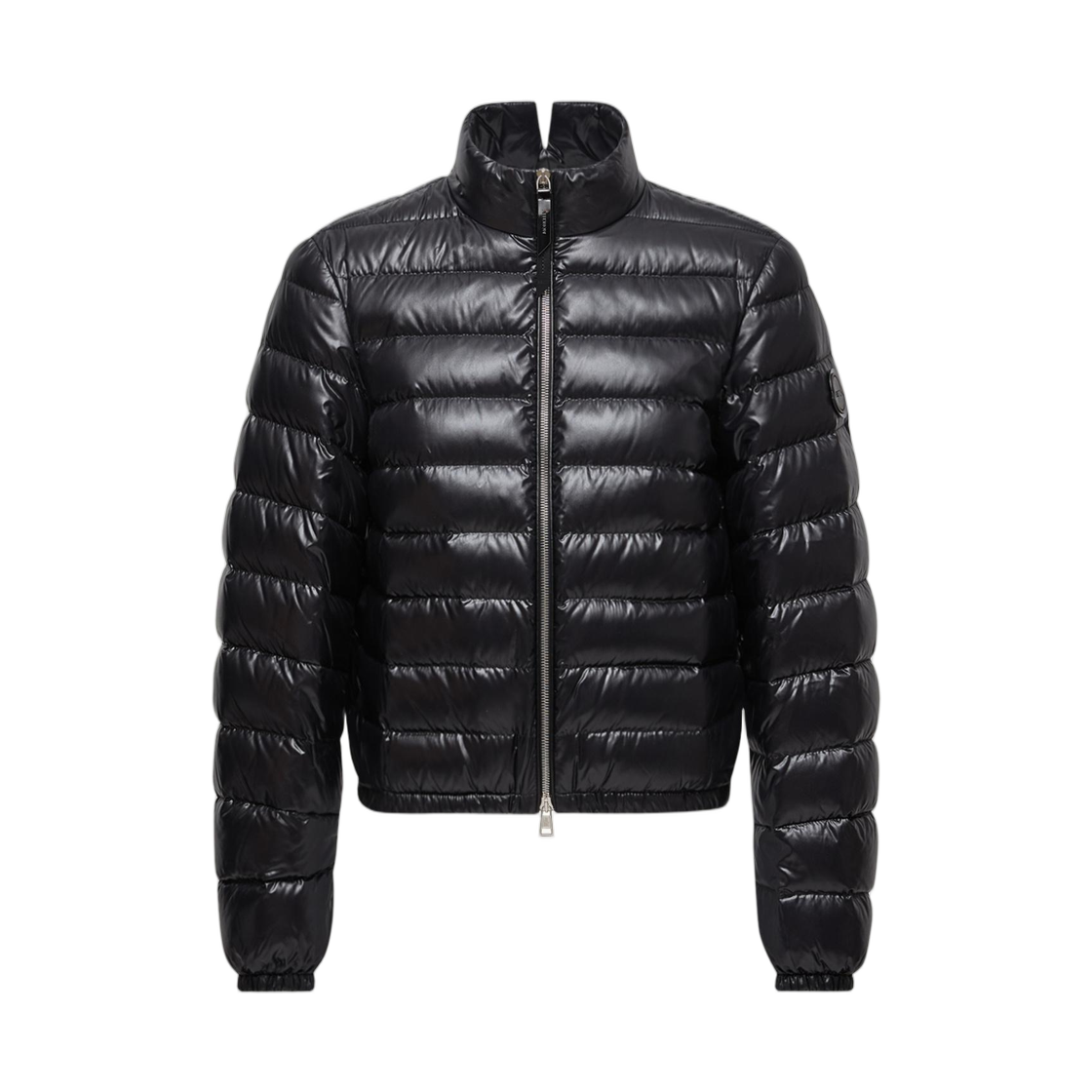 (W) 몽클레르 x EE72 바이 에드워드 에니풀 크눗 쇼트 다운 자켓 블랙 - 25FW((W) Moncler x EE72 By Edward Enninful Knut Short Down Jacket Black - 25FW) - 1
