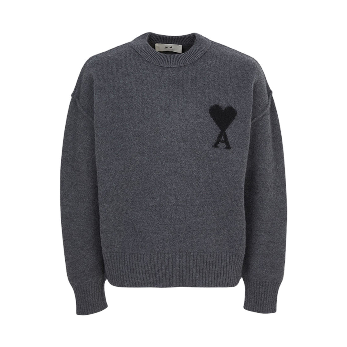 UKS838 018 0504 [15% 쿠폰] AMI Knitwear Gray