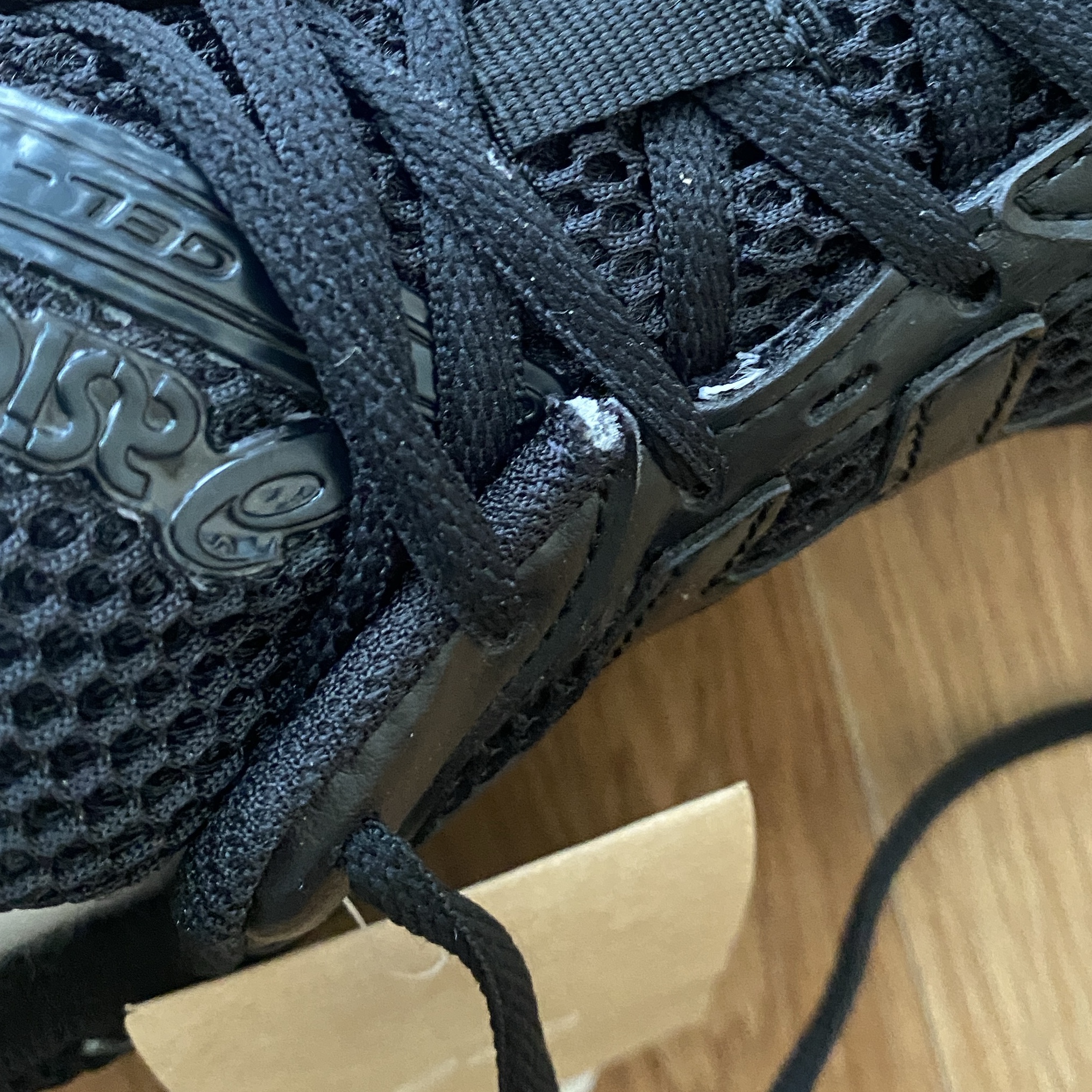 Asics Gel-1130 Black Graphite Grey 착용 스타일