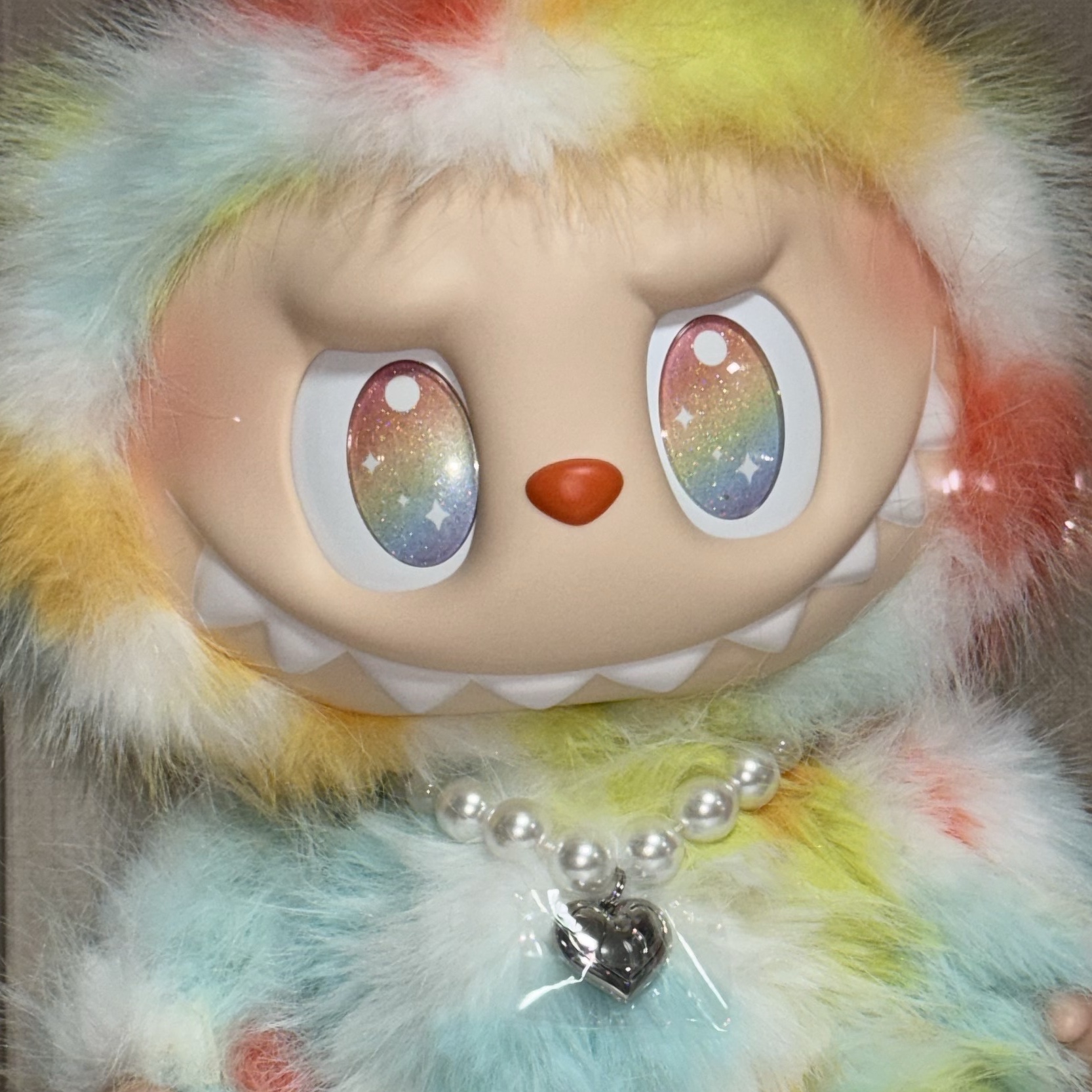 Pop Mart Labubu The Monsters Big Into Energy Series-Rock The Universe Vinyl Plush Doll 착용 스타일 - 3