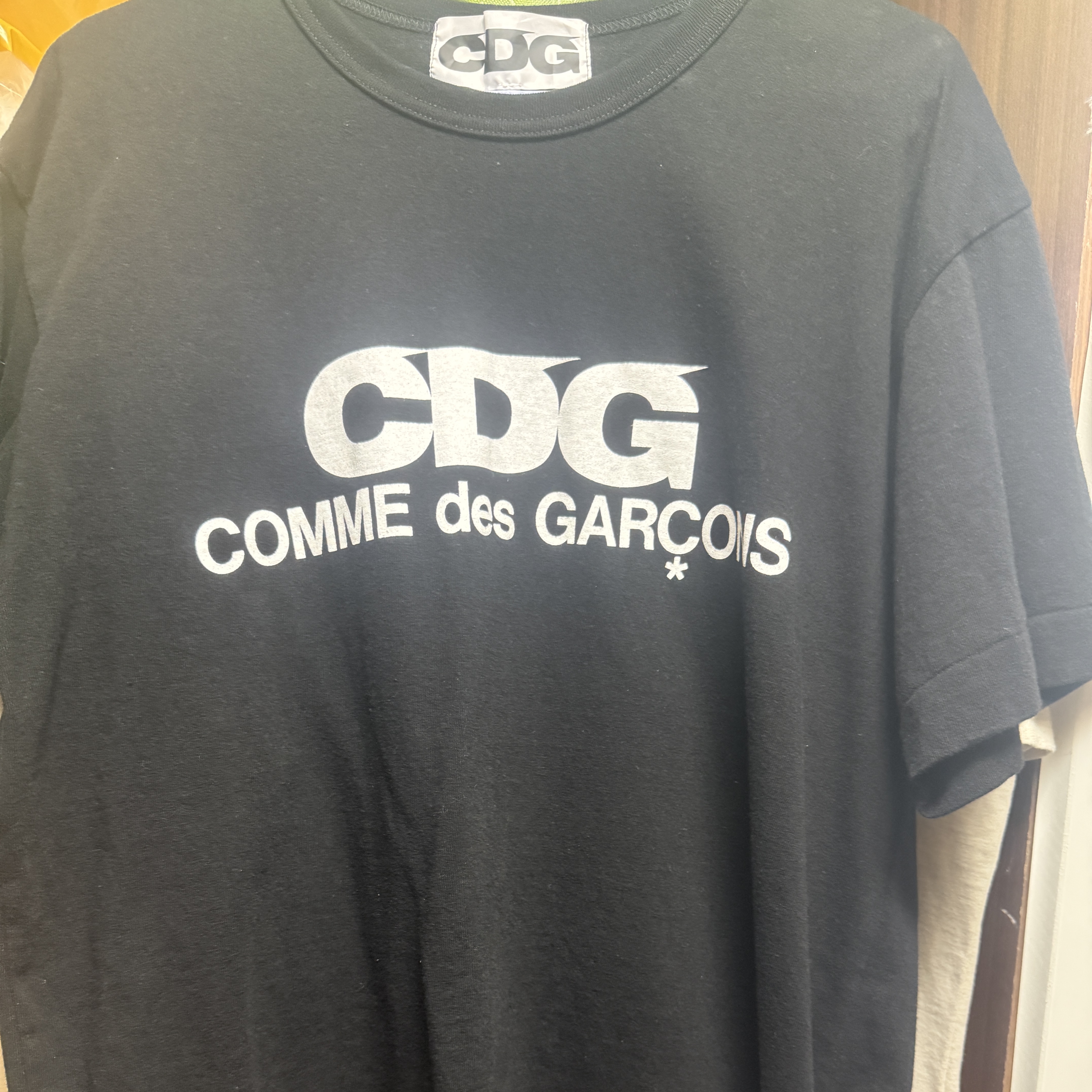 CDG Logo T-Shirt Black 착용 스타일