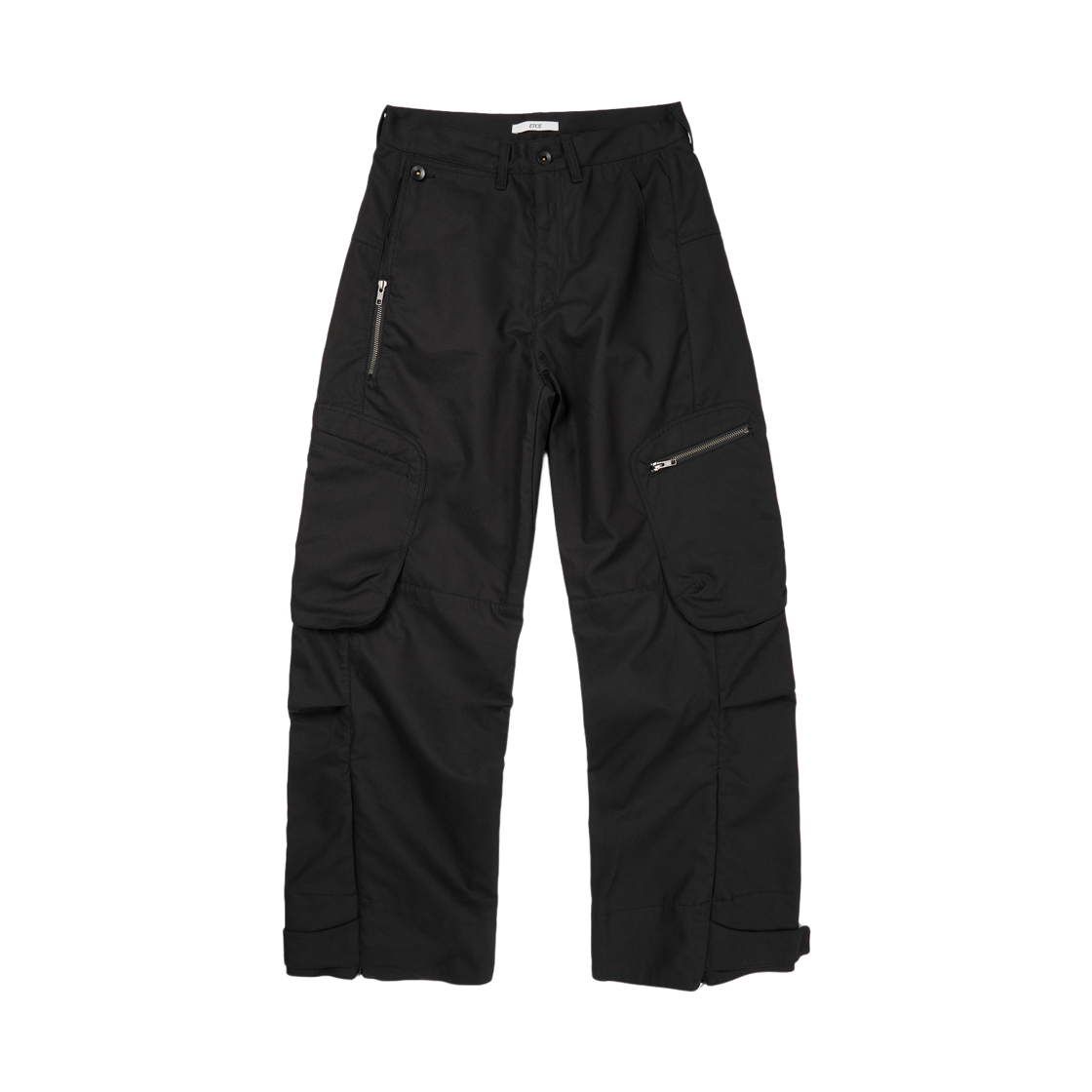 ET2502PT01BK ETCE Panel Engineered Cargo Pants Black