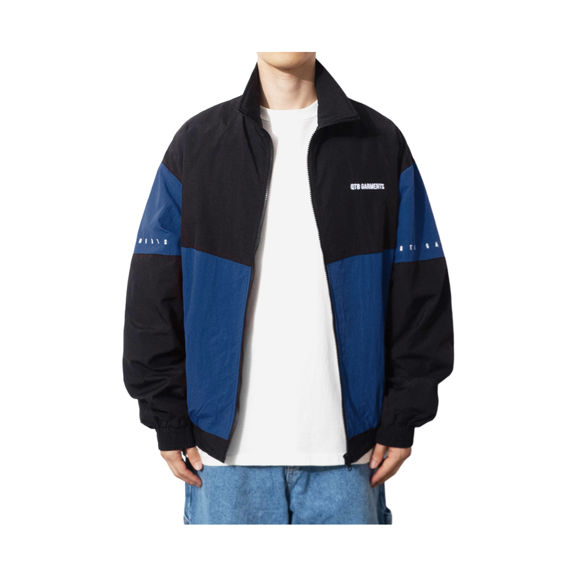 큐티에잇 가먼츠 올드 트랙 자켓 딥블루(QT8 Garments TL Old Track Jacket Deep Blue) - 3