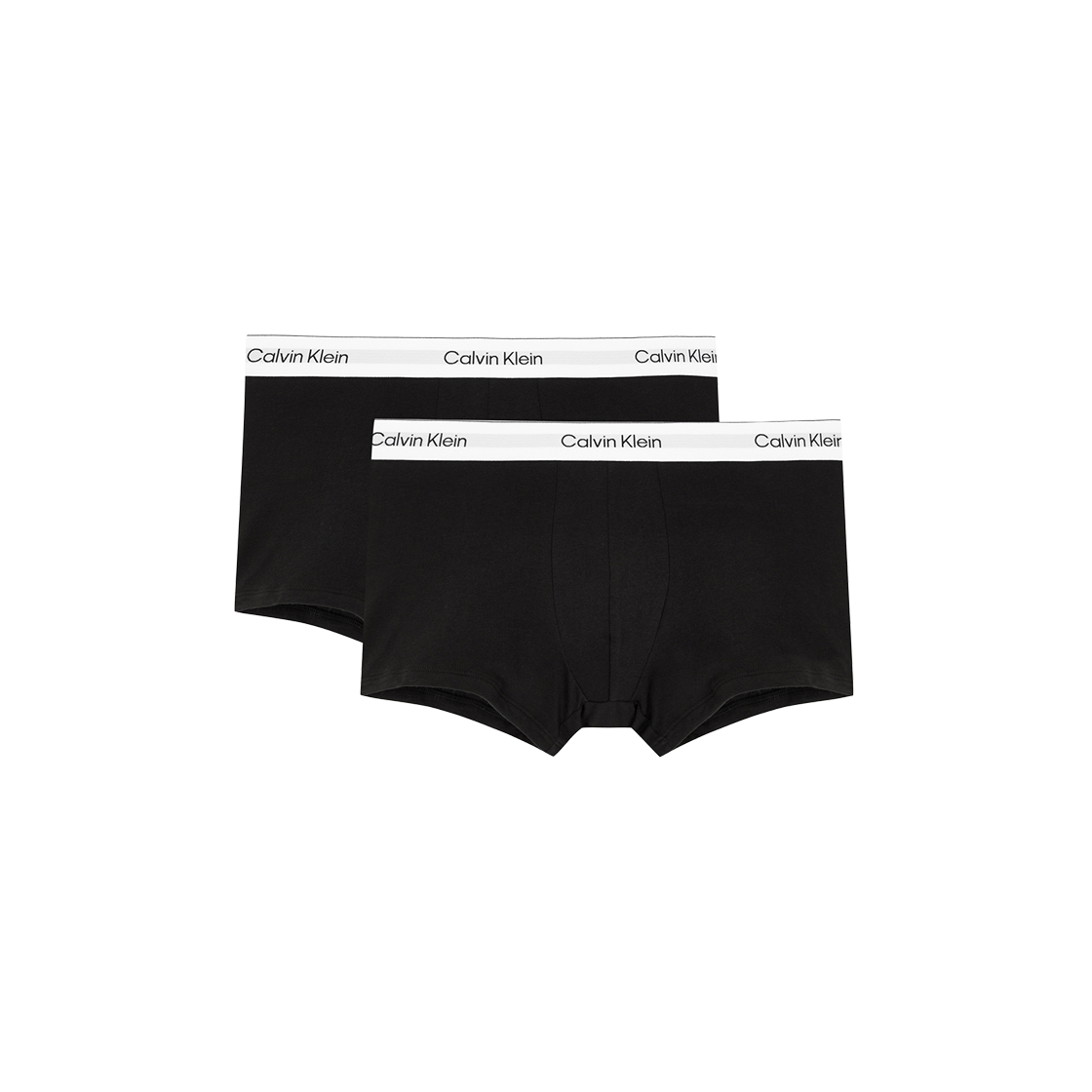 NB4391UB1 Calvin Klein Icon Cotton Stretch 2-pack Trunks Black