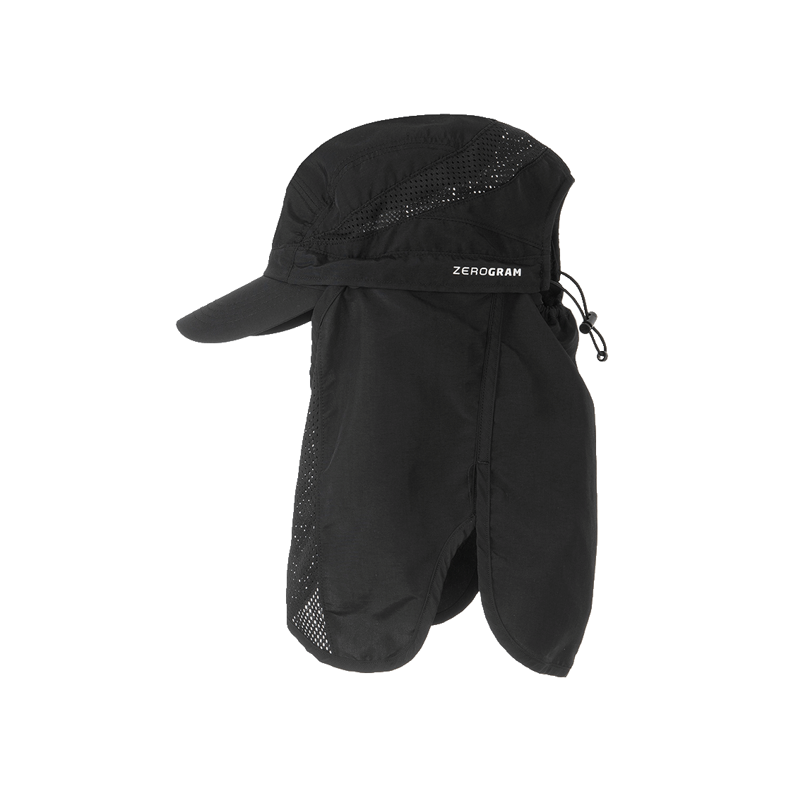 제로그램 캄포 트레일 쉐이드 캡 블랙(Zerogram Campo Trail Shade Cap Black) - 3