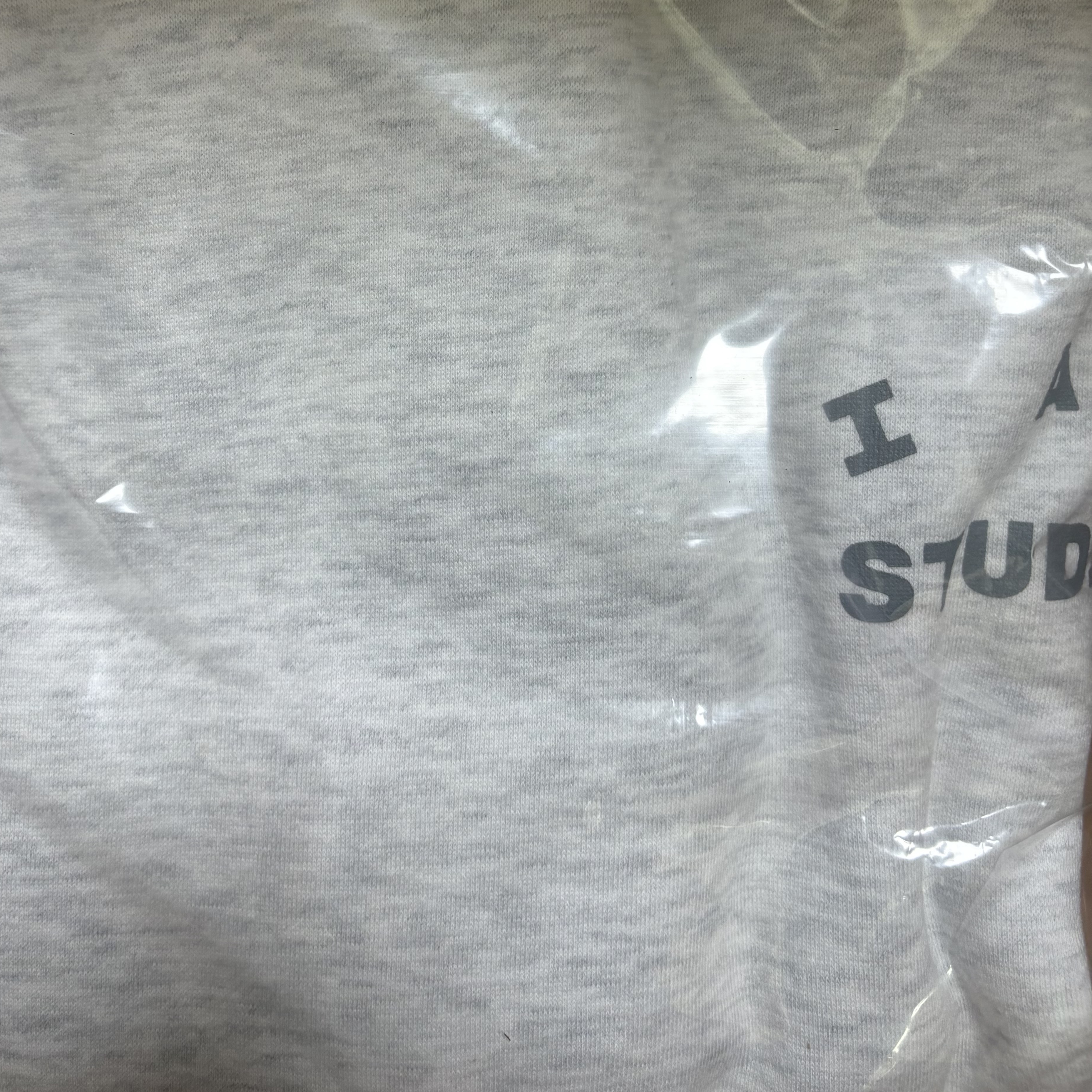 IAB Studio Hoodie Light Gray 착용 스타일