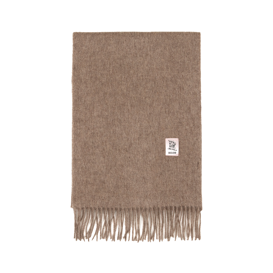 리끌로우 캐시미어 100% 머플러 브라운(RECLOW 100% Cashmere Muffler Brown) - 2